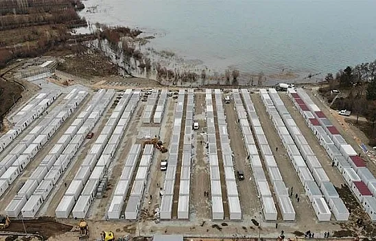 Sivrice'de, 247 aile için konteyner kent tamamlandı