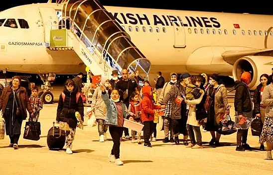 Dördüncü kafile de Elazığ'a geldi