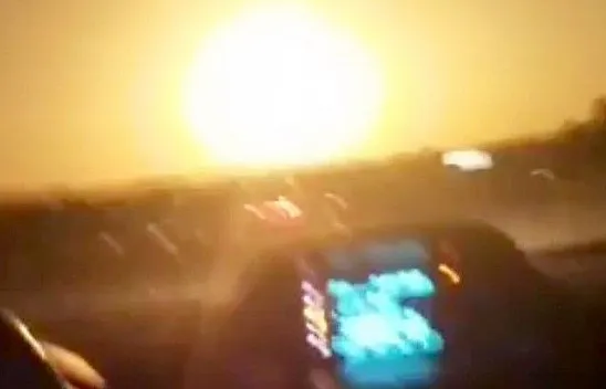 Düşen göktaşı Elazığ'dan da görüldü