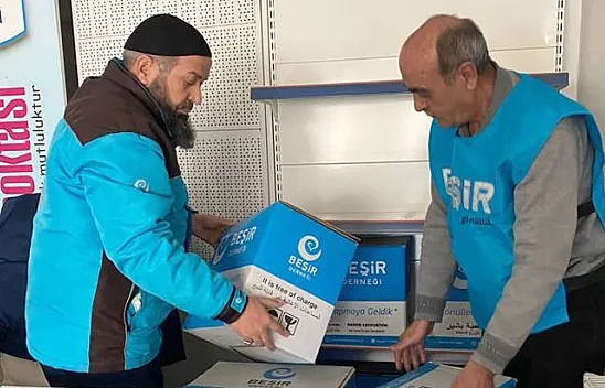 Elazığ Beşir Derneğinden Afganistan'a yardım