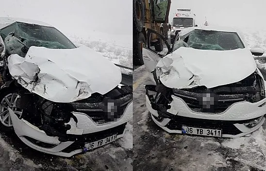 Elazığ - Bingöl yolunda kaza