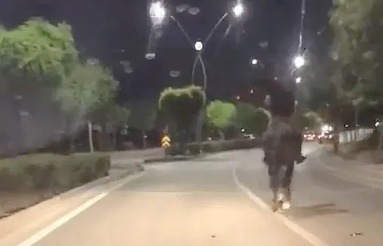 Elazığ Caddeleri'nde ilginç anlar!