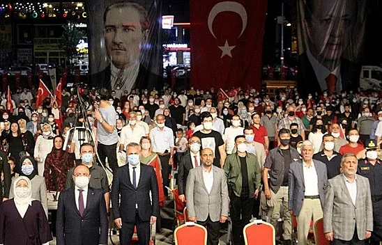 Elazığ'da 15 Temmuz törenle kutlandı