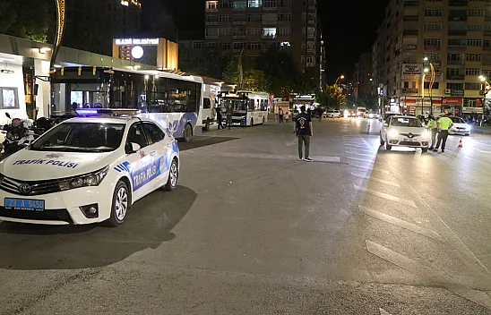 Elazığ'da asayiş uygulaması yapıldı