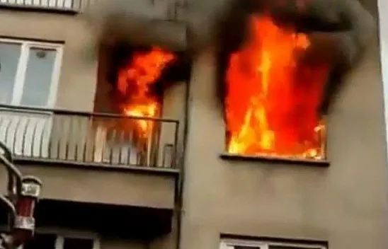 Elazığ'da ev yangını