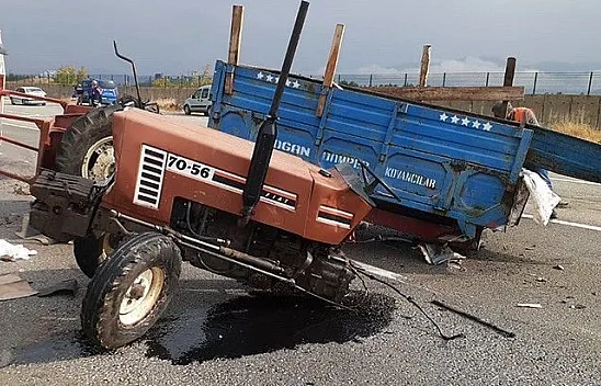 Elazığ'da feci kaza!