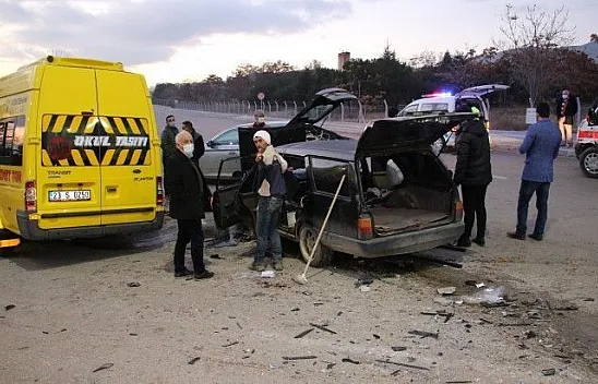 Elazığ'da feci trafik kazası ! Çok sayıda yaralı var