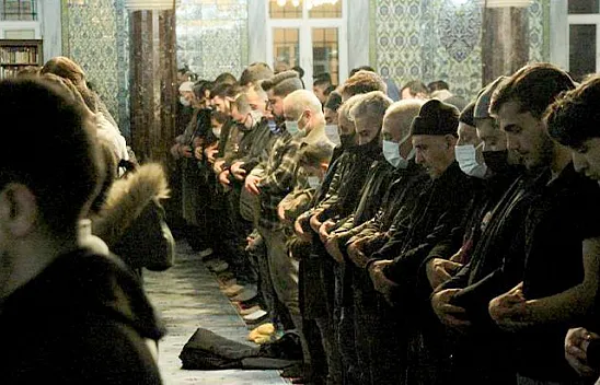 Elazığ'da ilk teravih namazı kılındı