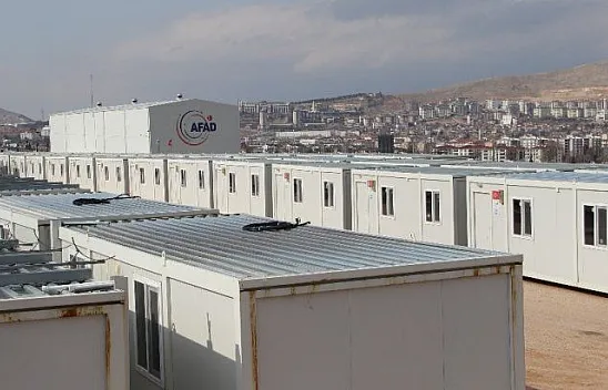 Konteyner kent çalışmaları aralıksız sürüyor