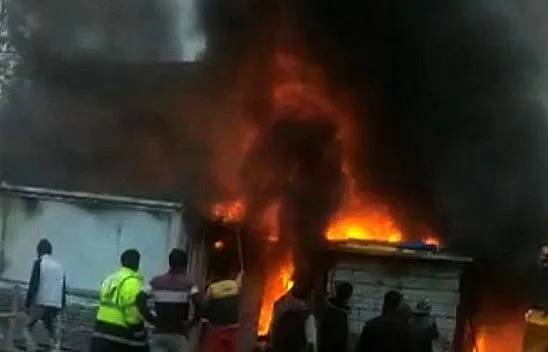 Elazığ'da korkutan yangın