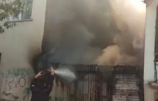 Elazığ'da korkutan yangın