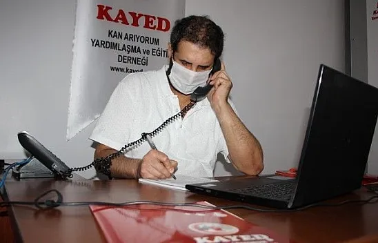 Elazığ'da örnek çalışma plazma bağışları için çağrı merkezi