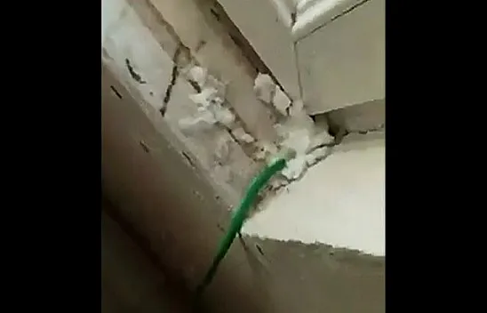 Elazığ'da şaşırtan manzara