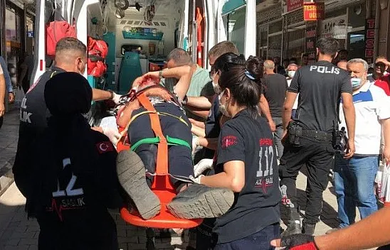 Elazığ'da taşlı sopalı kavga