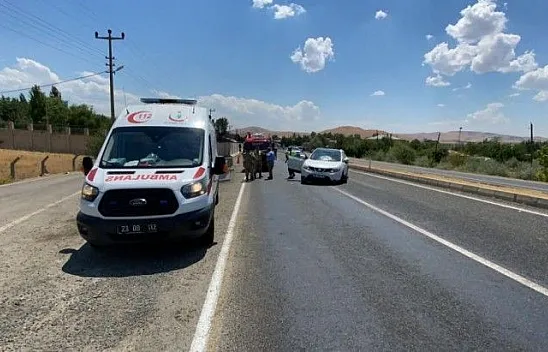 Elazığ'da trafik kazası