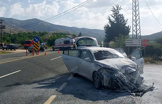 Elazığ'da trafik kazası