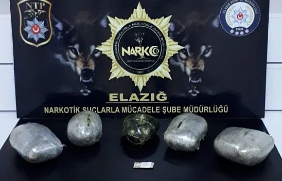 Elazığ'da uyuşturucu operasyonu