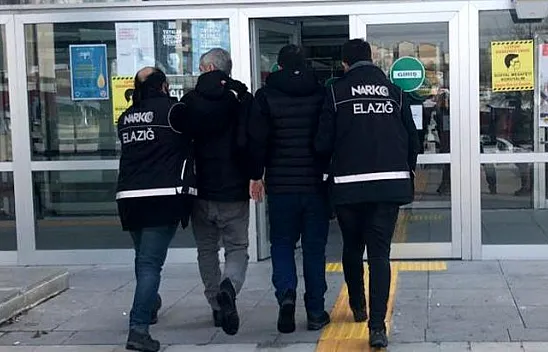 Elazığ'da uyuşturucu operasyonu yapıldı