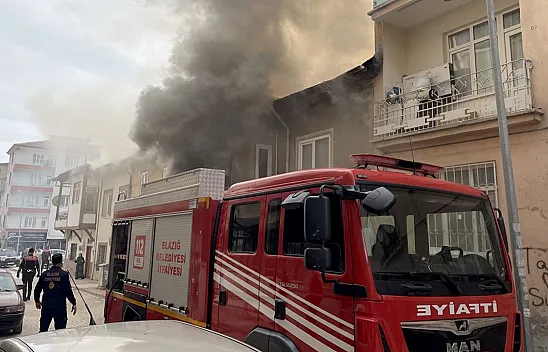 Elazığ'da yangın!