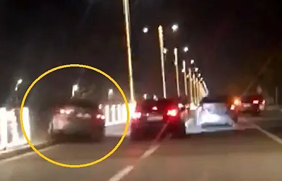 Elazığ'daki kaza kameralara yansıdı