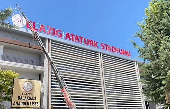 Elazığ Stadyumu'na Atatürk ismi eklendi