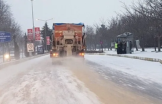 Elazığ'da kar alarmı