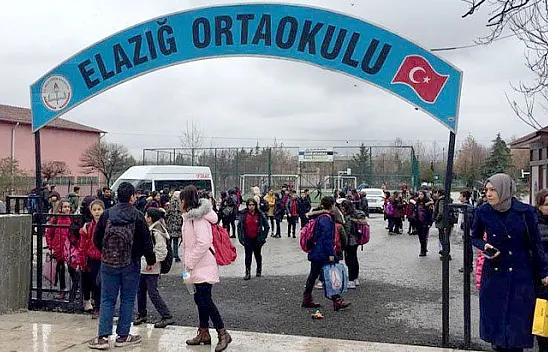 Elazığ'da okullar tatil edildi