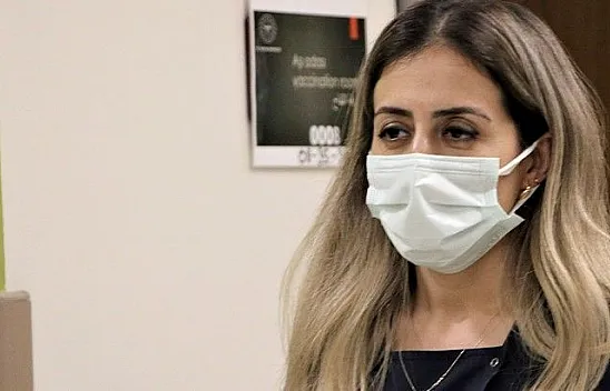 Elazığlı hemşire iznini yarıda kesip görevine koştu