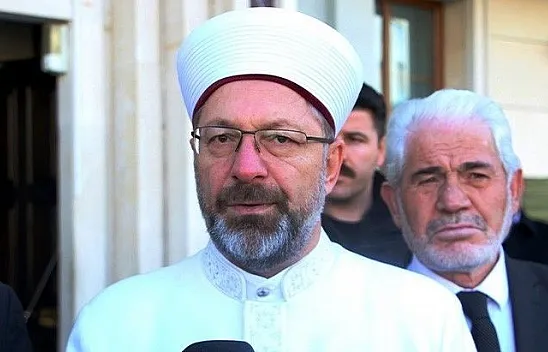 Erbaş, deprem bölgesindeki çalışmaları anlattı