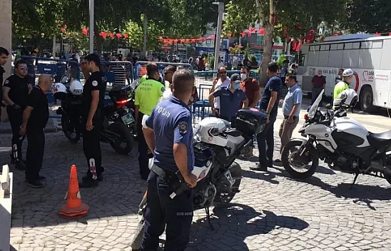 Gazi Caddesi'nde havaya ateş açan kişi gözaltına alındı