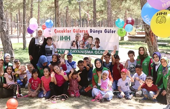 İHH yetim biriminden yetimler için piknik