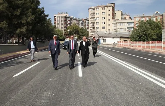 Necdet Doğan Caddesi açıldı