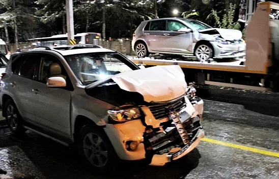 Elazığ'da 23 araç birbirine girdi