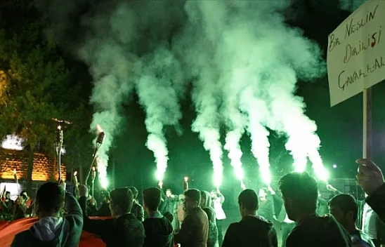 Elazığ'da meşaleli yürüyüş