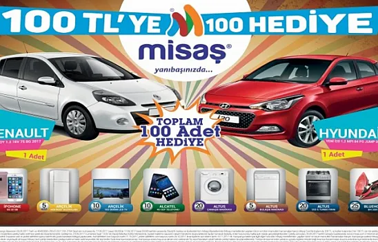 İşte Misaş'tan hediye kazanan talihlilerin listesi