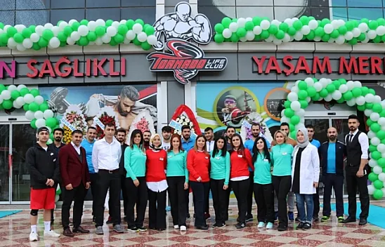 Tornado Life Club sağlıklı yaşam merkezi açıldı
