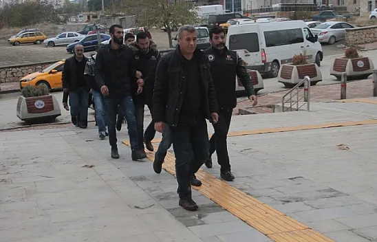 Sosyal medyada propaganda yapan şüpheliler adliyeye sevk edildi