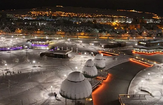 Elazığ'da kartpostallık görüntüler