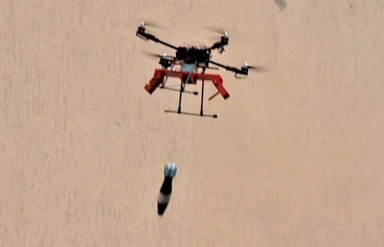 Öğrencilerden roket atan 'İHA'