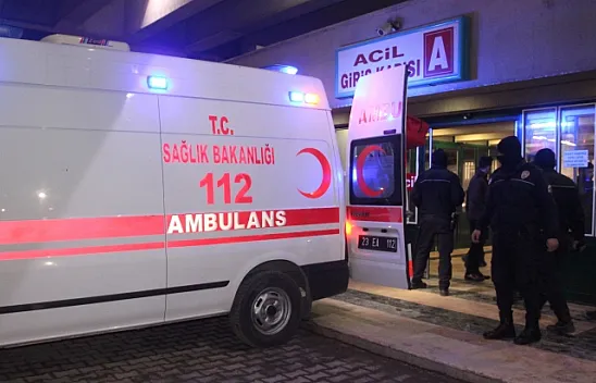 Tunceli'de yaralanan bir asker Elazığ'a getirildi