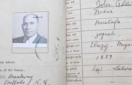 Amerikalı, Elazığlı akrabalarını bulmak için bakandan yardım istedi