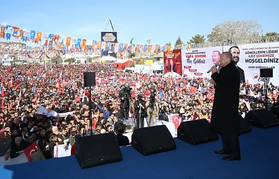 Cumhurbaşkanı Erdoğan Elazığlılarla buluştu