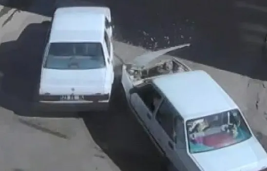 Kazalar kameraya yansıdı