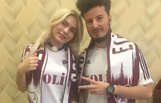 Aleyna Tilki'den Elazığspor'a destek