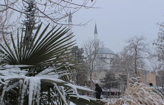 Elazığ'da kar yağışı