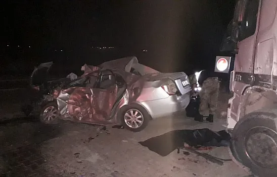 Elazığ'da feci kaza! 3 ölü