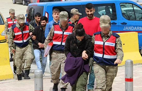 Terör operasyonunda 5 kişi adliyeye sevk edildi