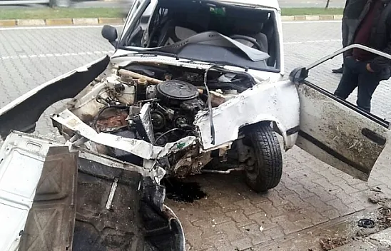 Kovancılar'da trafik kazası: 1 ağır yaralı