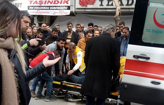 Elazığ Gazi Caddesinde kaza!