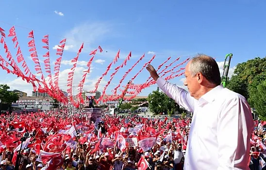 Cumhurbaşkanı Adayı Muharrem İnce Elazığ'da